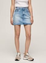 žene traper traper suknja regularnog kroja Pepe Jeans JZ8H479 - Slika 2