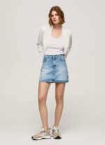 žene traper traper suknja regularnog kroja Pepe Jeans JZ8H479
