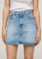 žene traper traper suknja regularnog kroja Pepe Jeans JZ8H479 - Slika 3