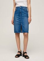 žene traper traper suknja regularnog kroja Pepe Jeans JZ8H485 - Slika 2