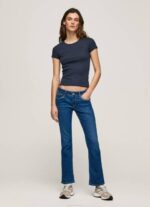 žene traper traperice saturn srednjeg kroja Pepe Jeans JZ8H21