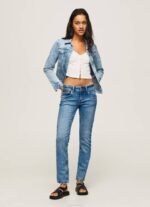 žene traper traperice saturn srednjeg kroja Pepe Jeans JZ8H22