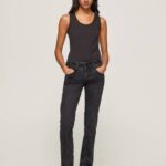 žene traper traperice srednjeg kroja gen Pepe Jeans JZ8H26