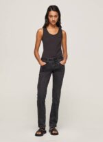 žene traper traperice srednjeg kroja gen Pepe Jeans JZ8H26