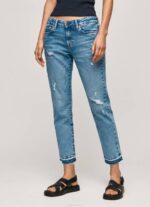 žene traper traperice srednjeg kroja Jolie Pepe Jeans JZ8H29 - Slika 2