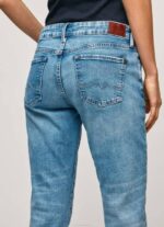 žene traper traperice srednjeg kroja Jolie Pepe Jeans JZ8H29 - Slika 5