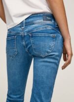 žene traper traperice srednjeg kroja nove generacije Pepe Jeans JZ8H14 - Slika 5