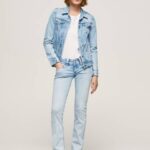 žene traper venus traperice niskog kroja regular fit Pepe Jeans JZ8H23