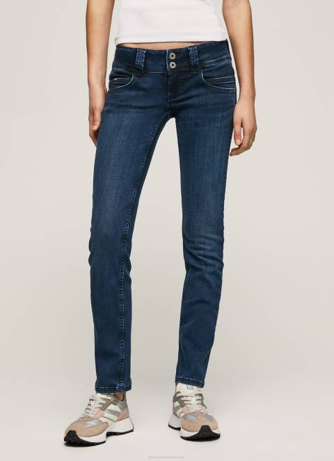 žene traper venus traperice ravnog kroja niskog struka Pepe Jeans JZ8H3 - Slika 2