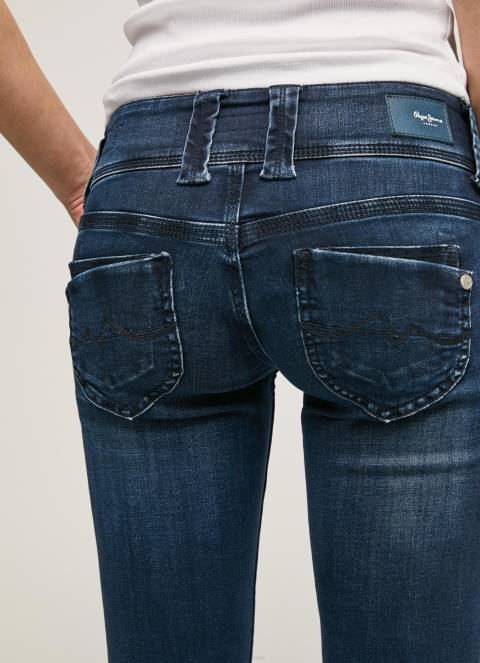 žene traper venus traperice ravnog kroja niskog struka Pepe Jeans JZ8H3 - Slika 5