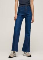 žene traper willa flared fit traperice visokog struka Pepe Jeans JZ8H62 - Slika 2
