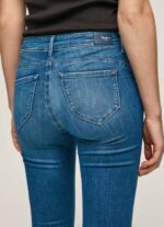 žene traper zoe uske traperice srednje veličine Pepe Jeans JZ8H40 - Slika 5
