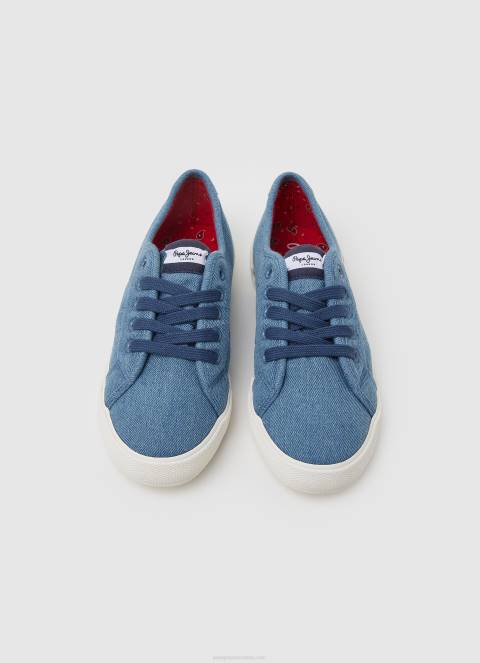 žene tvornički plava basic brady traper tenisice Pepe Jeans JZ8H633 - Slika 2