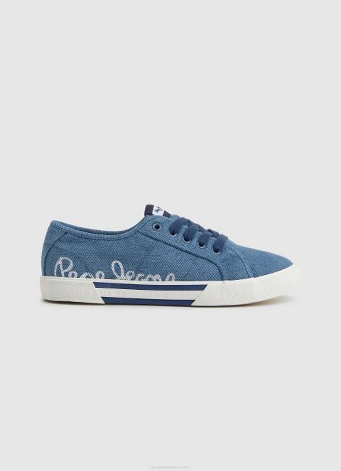žene tvornički plava basic brady traper tenisice Pepe Jeans JZ8H633 - Slika 1