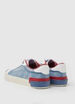 žene tvornički plava kenton traper platnene tenisice Pepe Jeans JZ8H627 - Slika 4