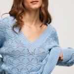 žene zaljev ažurni dres opuštenog kroja Pepe Jeans JZ8H229
