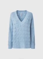 žene zaljev ažurni dres opuštenog kroja Pepe Jeans JZ8H229 - Slika 5