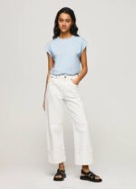 žene zaljev bloom basic majica s logom Pepe Jeans JZ8H448 - Slika 2