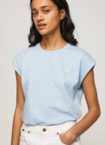 žene zaljev bloom basic majica s logom Pepe Jeans JZ8H448 - Slika 3
