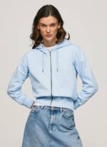 žene zaljev džemper s kapuljačom i patentnim zatvaračem Pepe Jeans JZ8H270 - Slika 3