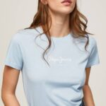 žene zaljev majica s printom Pepe Jeans JZ8H382