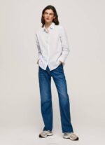 žene zaljev prugasta pamučna voile košulja Pepe Jeans JZ8H324 - Slika 2