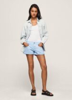žene zaljev standardne pamučne kratke hlače Pepe Jeans JZ8H527