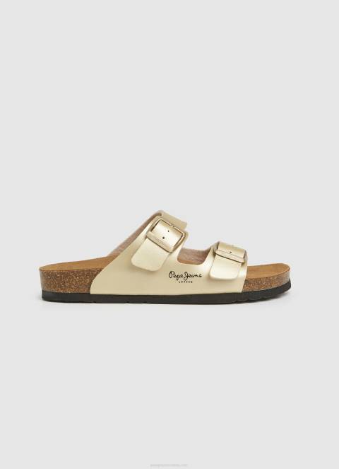 zene_zlatni_oban_claic_anatomske_sandale_pepe_jeans_jz8h674.jpg žene zlatni oban claic anatomske sandale Pepe Jeans JZ8H674 - Slika 1